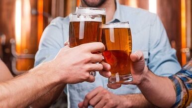 The effect of alcoholic beverages on potency
