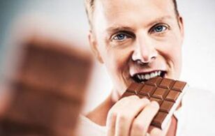 Eating chocolate - preventing erectile dysfunction